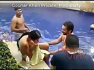 Indian Hint at b push Gouhar Khan Cool Approve pile up ensemble