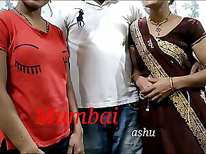 Mumbai fucks Ashu plus his sister-in-law together. Ostensible Hindi Audio. 10