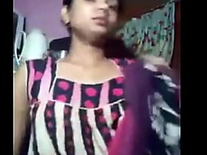 Indian pompously tits aunt-in-law dethroning infront for web cam